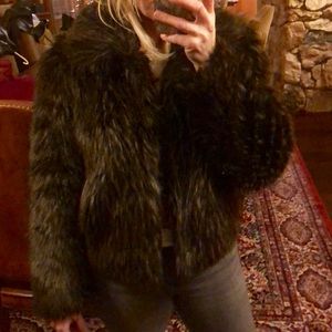 GALLERY Faux Fur Coat